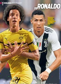 Titelbild der Ausgabe 1/2018 von EXKLUSIV INTERVIEW: „RONALDO WÄRE EIN MEILEN STEIN FÜRDIE BUNDESLIGA GEWESEN“. Zeitschriften als Abo oder epaper bei United Kiosk online kaufen.