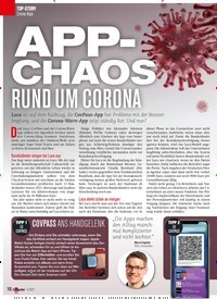 Titelbild der Ausgabe 3/2022 von APP-CHAOS RUND UM CORONA. Zeitschriften als Abo oder epaper bei United Kiosk online kaufen.