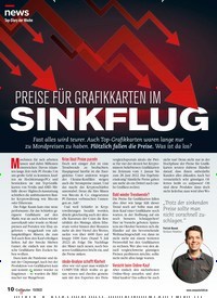 Titelbild der Ausgabe 15/2022 von PREISE FÜR GRAFIK KARTEN IM SINKFLUG. Zeitschriften als Abo oder epaper bei United Kiosk online kaufen.