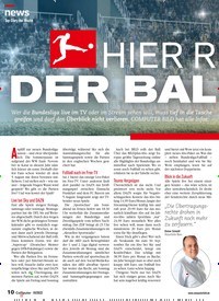 Titelbild der Ausgabe 16/2022 von HIER ROLLT DER BALL. Zeitschriften als Abo oder epaper bei United Kiosk online kaufen.