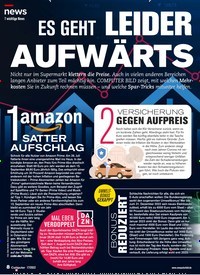Titelbild der Ausgabe 17/2022 von ES GEHT LEIDER AUFWÄRTS. Zeitschriften als Abo oder epaper bei United Kiosk online kaufen.