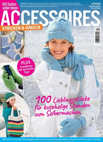 Titelbild der Ausgabe 4/2025 von 100 Seiten voller Ideen. Diese Zeitschrift und viele weitere Modemagazine und DIY-Magazine als Abo oder epaper bei United Kiosk online kaufen.
