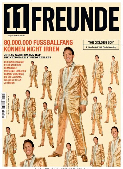 Titelbild der Ausgabe 283/2025 von 11 Freunde. Diese Zeitschrift und viele weitere Sportmagazine als Abo oder epaper bei United Kiosk online kaufen.