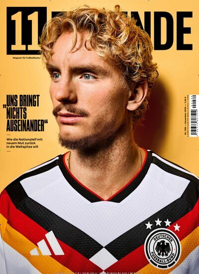 Titelbild der Ausgabe 289/2025 von 11 Freunde. Diese Zeitschrift und viele weitere Sportmagazine als Abo oder epaper bei United Kiosk online kaufen.