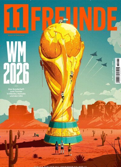 Titelbild der Ausgabe 295/2026 von 11 Freunde. Diese Zeitschrift und viele weitere Sportmagazine als Abo oder epaper bei United Kiosk online kaufen.