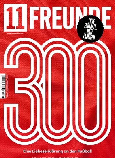 Titelbild der Ausgabe 300/2026 von 11 Freunde. Diese Zeitschrift und viele weitere Sportmagazine als Abo oder epaper bei United Kiosk online kaufen.