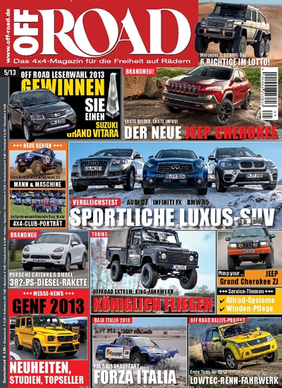 Off Road - epaper Leseprobe | Ausgabe 5/2013 vom 09.04.2013 Off Road - epaper