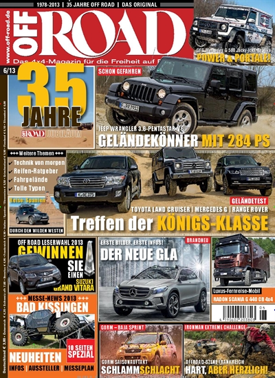 Off Road - epaper Leseprobe | Ausgabe 6/2013 vom 07.05.2013 Off Road - epaper