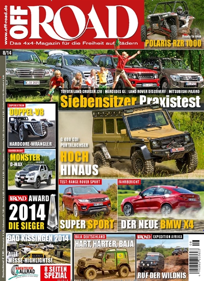 Off Road - epaper Leseprobe | Ausgabe 8/2014 vom 08.07.2014 Off Road - epaper