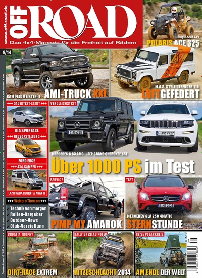 Off Road - epaper Leseprobe | Ausgabe 9/2014 vom 12.08.2014 Off Road - epaper