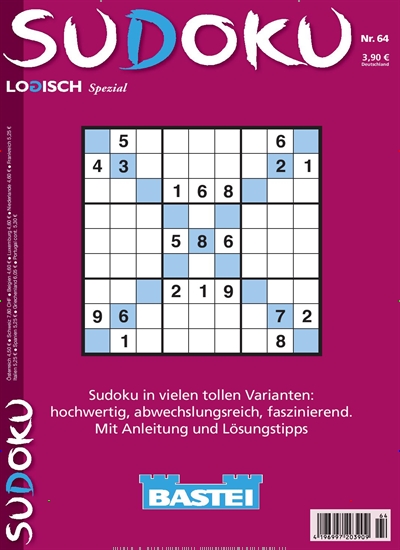 Sudoku Logisch Spezial - epaper Leseprobe | Ausgabe 64/2016 vom 13.09.2016 Sudoku Logisch Spezial - epaper