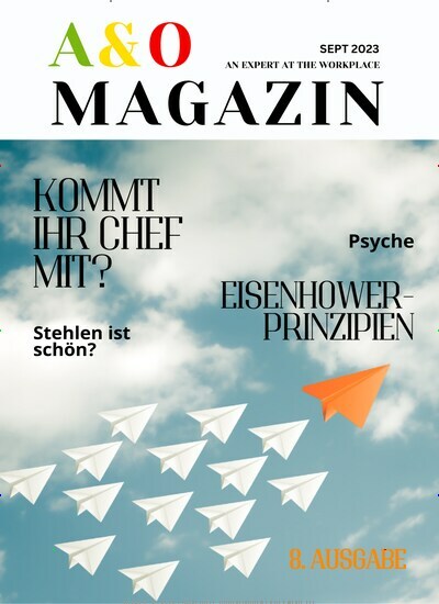 Titelbild der Ausgabe 8/2023 von A & O Magazin. Diese Zeitschrift und viele weitere Businessmagazine als Abo oder epaper bei United Kiosk online kaufen.