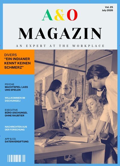 Titelbild der Ausgabe 25/2026 von A & O Magazin. Diese Zeitschrift und viele weitere Businessmagazine als Abo oder epaper bei United Kiosk online kaufen.