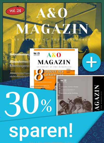 Titelbild der Ausgabe 1/2026 von A & O Magazin Zeitschriften Bundle. Diese Zeitschrift und viele weitere Businessmagazine als Abo oder epaper bei United Kiosk online kaufen.