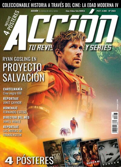 Titelbild der Ausgabe 3/2026 von Accion Cine-Video. Diese Zeitschrift und viele weitere Reisemagazine, Freizeitmagazine und Wissensmagazine als Abo oder epaper bei United Kiosk online kaufen.