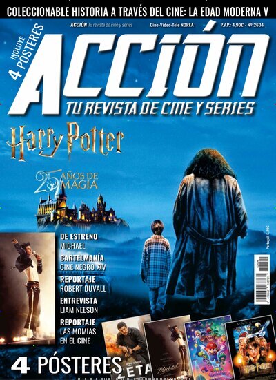 Titelbild der Ausgabe 4/2026 von Accion Cine-Video. Diese Zeitschrift und viele weitere Reisemagazine, Freizeitmagazine und Wissensmagazine als Abo oder epaper bei United Kiosk online kaufen.