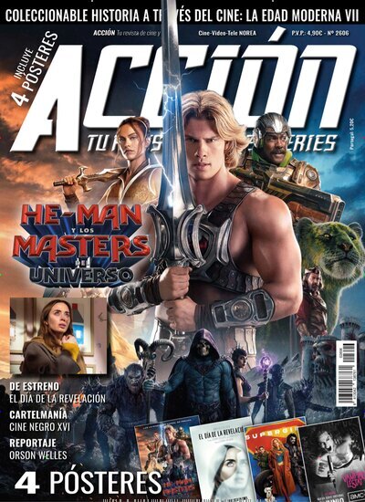 Titelbild der Ausgabe 6/2026 von Accion Cine-Video. Diese Zeitschrift und viele weitere Reisemagazine, Freizeitmagazine und Wissensmagazine als Abo oder epaper bei United Kiosk online kaufen.