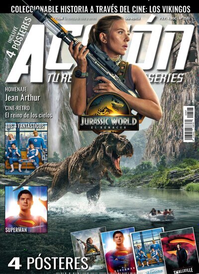 Titelbild der Ausgabe 7/2025 von Accion Cine-Video. Diese Zeitschrift und viele weitere Reisemagazine, Freizeitmagazine und Wissensmagazine als Abo oder epaper bei United Kiosk online kaufen.