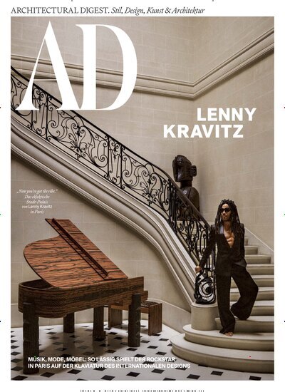 Titelbild der Ausgabe 5/2025 von AD Architectural Digest. Diese Zeitschrift und viele weitere Gartenzeitschriften und Wohnzeitschriften als Abo oder epaper bei United Kiosk online kaufen.