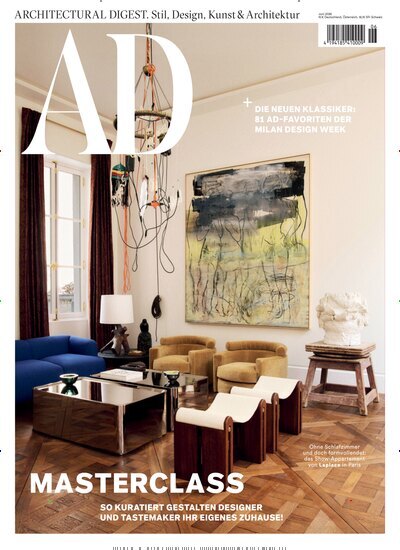 Titelbild der Ausgabe 6/2026 von AD Architectural Digest. Diese Zeitschrift und viele weitere Gartenzeitschriften und Wohnzeitschriften als Abo oder epaper bei United Kiosk online kaufen.