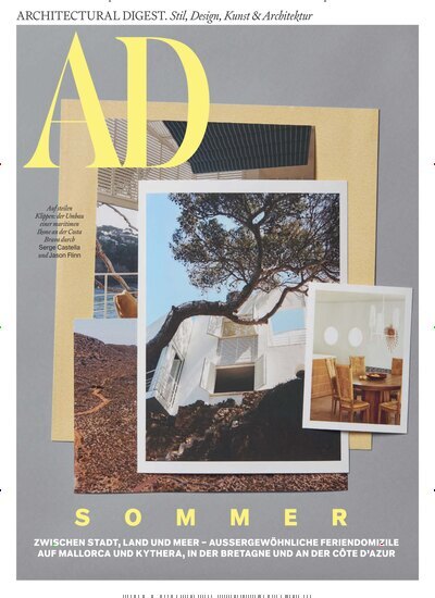Titelbild der Ausgabe 8/2025 von AD Architectural Digest. Diese Zeitschrift und viele weitere Gartenzeitschriften und Wohnzeitschriften als Abo oder epaper bei United Kiosk online kaufen.