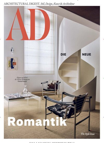Titelbild der Ausgabe 9/2025 von AD Architectural Digest. Diese Zeitschrift und viele weitere Gartenzeitschriften und Wohnzeitschriften als Abo oder epaper bei United Kiosk online kaufen.
