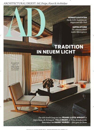 Titelbild der Ausgabe 11/2025 von AD Architectural Digest. Diese Zeitschrift und viele weitere Gartenzeitschriften und Wohnzeitschriften als Abo oder epaper bei United Kiosk online kaufen.