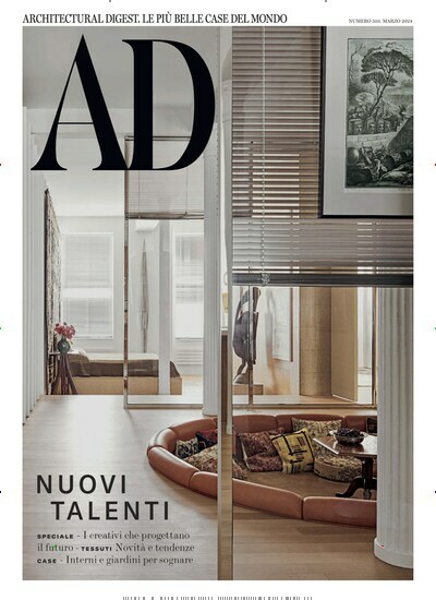 Titelbild der Ausgabe 3/2024 von AD Architectural Digest Italien. Diese Zeitschrift und viele weitere Gartenzeitschriften und Wohnzeitschriften als Abo oder epaper bei United Kiosk online kaufen.