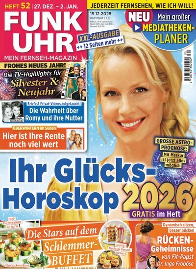 Titelbild der Ausgabe 22/2025 von Adventskalender 2025. Diese Zeitschrift und viele weitere Frauenzeitschriften als Abo oder epaper bei United Kiosk online kaufen.