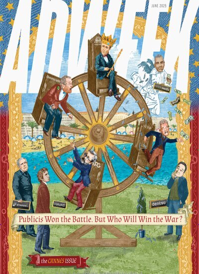 Titelbild der Ausgabe 6/2025 von Adweek. Diese Zeitschrift und viele weitere Wirtschaftsmagazine und Politikmagazine als Abo oder epaper bei United Kiosk online kaufen.