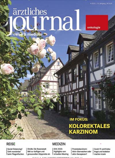 Titelbild der Ausgabe 3/2021 von ärztliches journal reise & medizin - onkologie. Diese Zeitschrift und viele weitere Pflegezeitschriften und medizinische Fachzeitschriften als Abo oder epaper bei United Kiosk online kaufen.