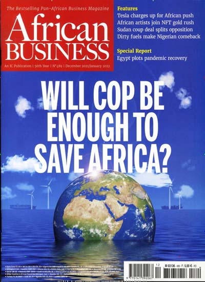 Titelbild der Ausgabe 489/2022 von African business. Diese Zeitschrift und viele weitere Wirtschaftsmagazine und Politikmagazine als Abo oder epaper bei United Kiosk online kaufen.