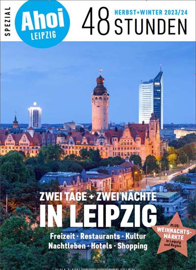 Titelbild der Ausgabe 2/2023 von Ahoi Leipzig 48 Stunden. Diese Zeitschrift und viele weitere Kunstmagazine und Kulturmagazine als Abo oder epaper bei United Kiosk online kaufen.