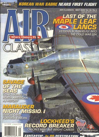 Titelbild der Ausgabe 5/2020 von Air Classics. Diese Zeitschrift und viele weitere Computerzeitschriften, Tabletmagazine und Smartphonemagazine als Abo oder epaper bei United Kiosk online kaufen.