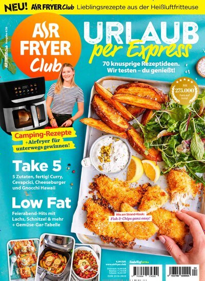 Titelbild der Ausgabe 4/2026 von Air Fryer Club. Diese Zeitschrift und viele weitere Kochzeitschriften und Backzeitschriften als Abo oder epaper bei United Kiosk online kaufen.