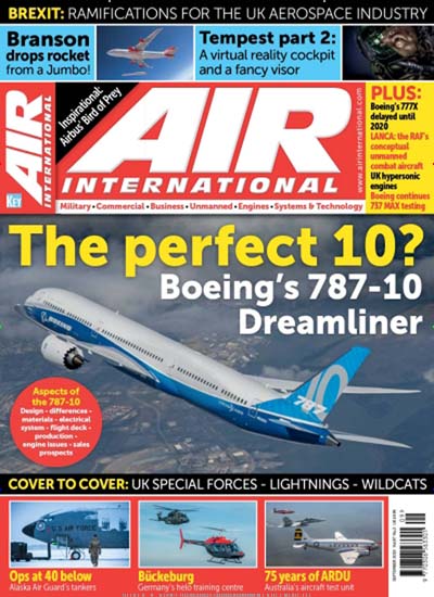 Titelbild der Ausgabe 9/2019 von Air International. Diese Zeitschrift und viele weitere Computerzeitschriften, Tabletmagazine und Smartphonemagazine als Abo oder epaper bei United Kiosk online kaufen.