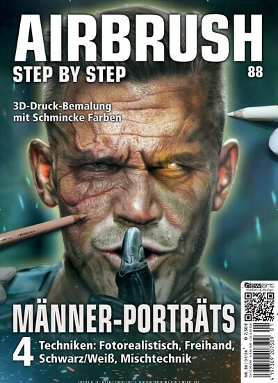 Titelbild der Ausgabe 1/2024 von Airbrush Step by Step. Diese Zeitschrift und viele weitere Reisemagazine, Freizeitmagazine und Wissensmagazine als Abo oder epaper bei United Kiosk online kaufen.
