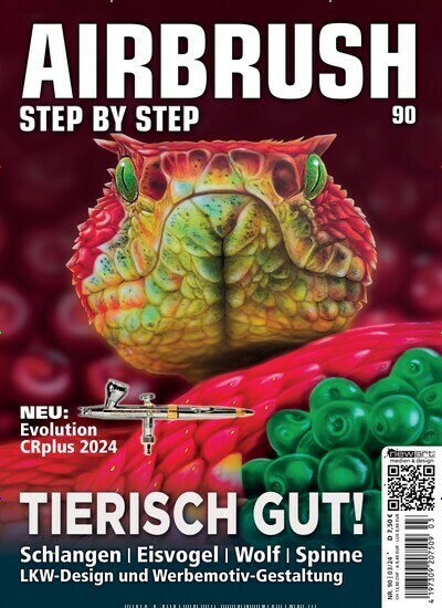 Titelbild der Ausgabe 3/2024 von Airbrush Step by Step. Diese Zeitschrift und viele weitere Reisemagazine, Freizeitmagazine und Wissensmagazine als Abo oder epaper bei United Kiosk online kaufen.