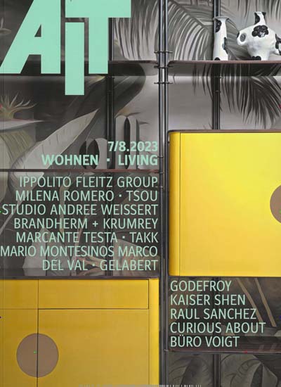 Titelbild der Ausgabe 8/2023 von A.I.T. Architektur, Innenarchitektur, Technischer Ausbau. Diese Zeitschrift und viele weitere Architekturzeitschriften und Bauzeitschriften als Abo oder epaper bei United Kiosk online kaufen.