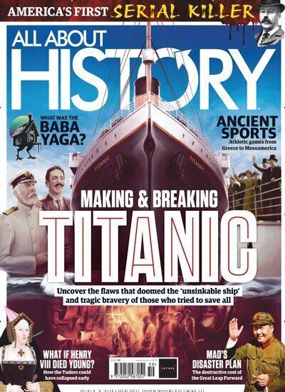 Titelbild der Ausgabe 8/2025 von All About History UK. Diese Zeitschrift und viele weitere Reisemagazine, Freizeitmagazine und Wissensmagazine als Abo oder epaper bei United Kiosk online kaufen.