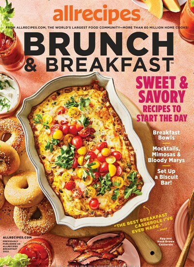 Titelbild der Ausgabe 5/2023 von Allrecipes. Diese Zeitschrift und viele weitere Gartenzeitschriften und Wohnzeitschriften als Abo oder epaper bei United Kiosk online kaufen.