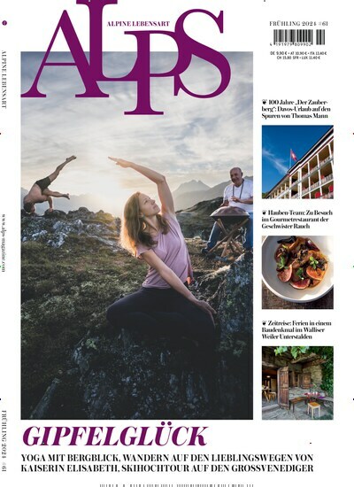 Titelbild der Ausgabe 2/2024 von Alps. Diese Zeitschrift und viele weitere Lifestylemagazine und Peoplemagazine als Abo oder epaper bei United Kiosk online kaufen.