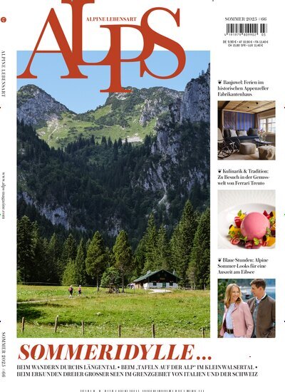 Titelbild der Ausgabe 3/2025 von Alps. Diese Zeitschrift und viele weitere Lifestylemagazine und Peoplemagazine als Abo oder epaper bei United Kiosk online kaufen.
