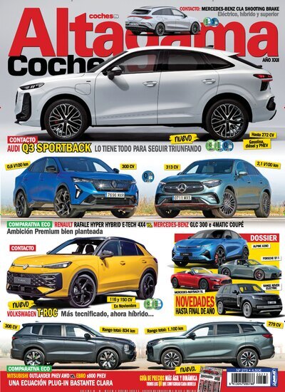 Titelbild der Ausgabe 273/2025 von Alta Gama Coches. Diese Zeitschrift und viele weitere Automagazine und Motorradzeitschriften als Abo oder epaper bei United Kiosk online kaufen.