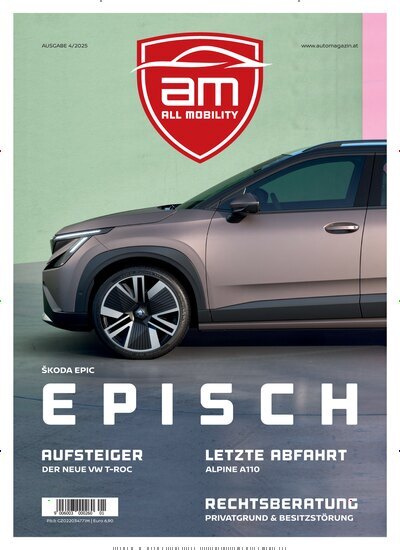Titelbild der Ausgabe 4/2025 von am - das österreichische automagazin. Diese Zeitschrift und viele weitere Reisemagazine, Freizeitmagazine und Wissensmagazine als Abo oder epaper bei United Kiosk online kaufen.