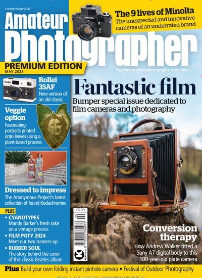 Titelbild der Ausgabe 18/2025 von Amateur Photographer. Diese Zeitschrift und viele weitere Audiomagazine, Filmmagazine und Fotozeitschriften als Abo oder epaper bei United Kiosk online kaufen.