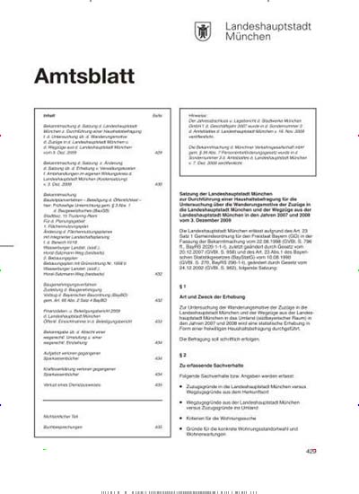 Titelbild der Ausgabe 1/2022 von Amtsblatt der Landeshauptstadt München. Diese Zeitschrift und viele weitere Jurazeitschriften und Zeitschriften für Verwaltung als Abo oder epaper bei United Kiosk online kaufen.