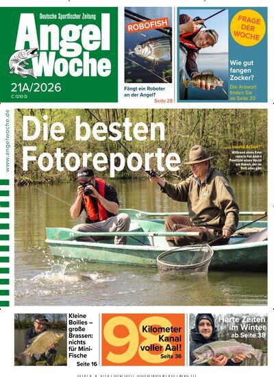 Titelbild der Ausgabe 21/2026 von AngelWoche Sonderheft. Diese Zeitschrift und viele weitere Sportmagazine als Abo oder epaper bei United Kiosk online kaufen.