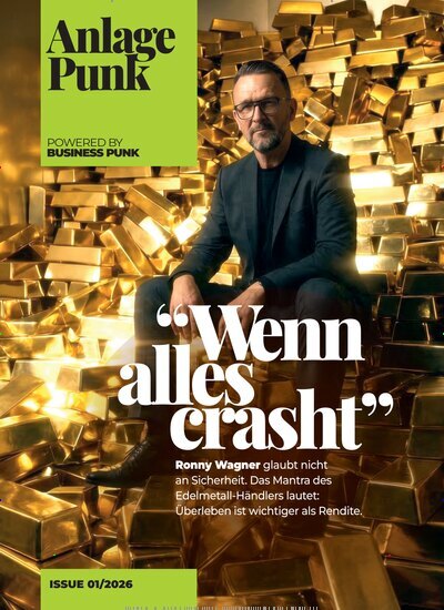 Titelbild der Ausgabe 1/2026 von AnlagePunk. Diese Zeitschrift und viele weitere Wirtschaftsmagazine und Politikmagazine als Abo oder epaper bei United Kiosk online kaufen.