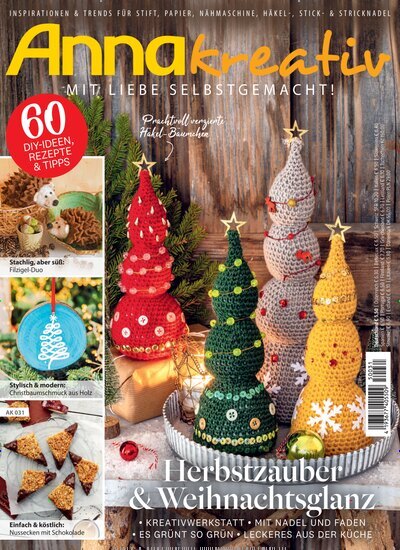 Titelbild der Ausgabe 31/2025 von Anna kreativ. Diese Zeitschrift und viele weitere Modemagazine und DIY-Magazine als Abo oder epaper bei United Kiosk online kaufen.